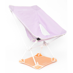 Sabulo beach chair lilac with orange mat