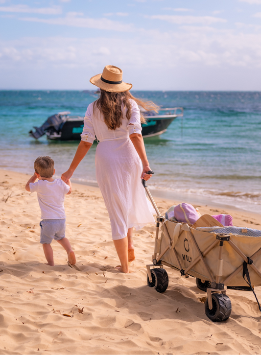 Best Beach Day Set Up With Kids